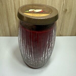 Yankee Candle Large Jar Candle PURE RADIANCE 22 oz Crackling Lumiwick Apple Chai